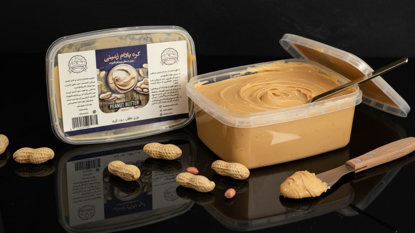 کره بادام زمینی ارگانیک